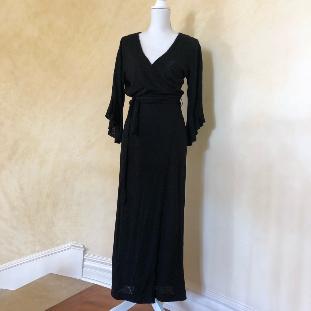 Free People Maxi Wrap Dress